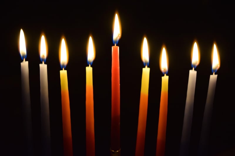 Medieval candlelight